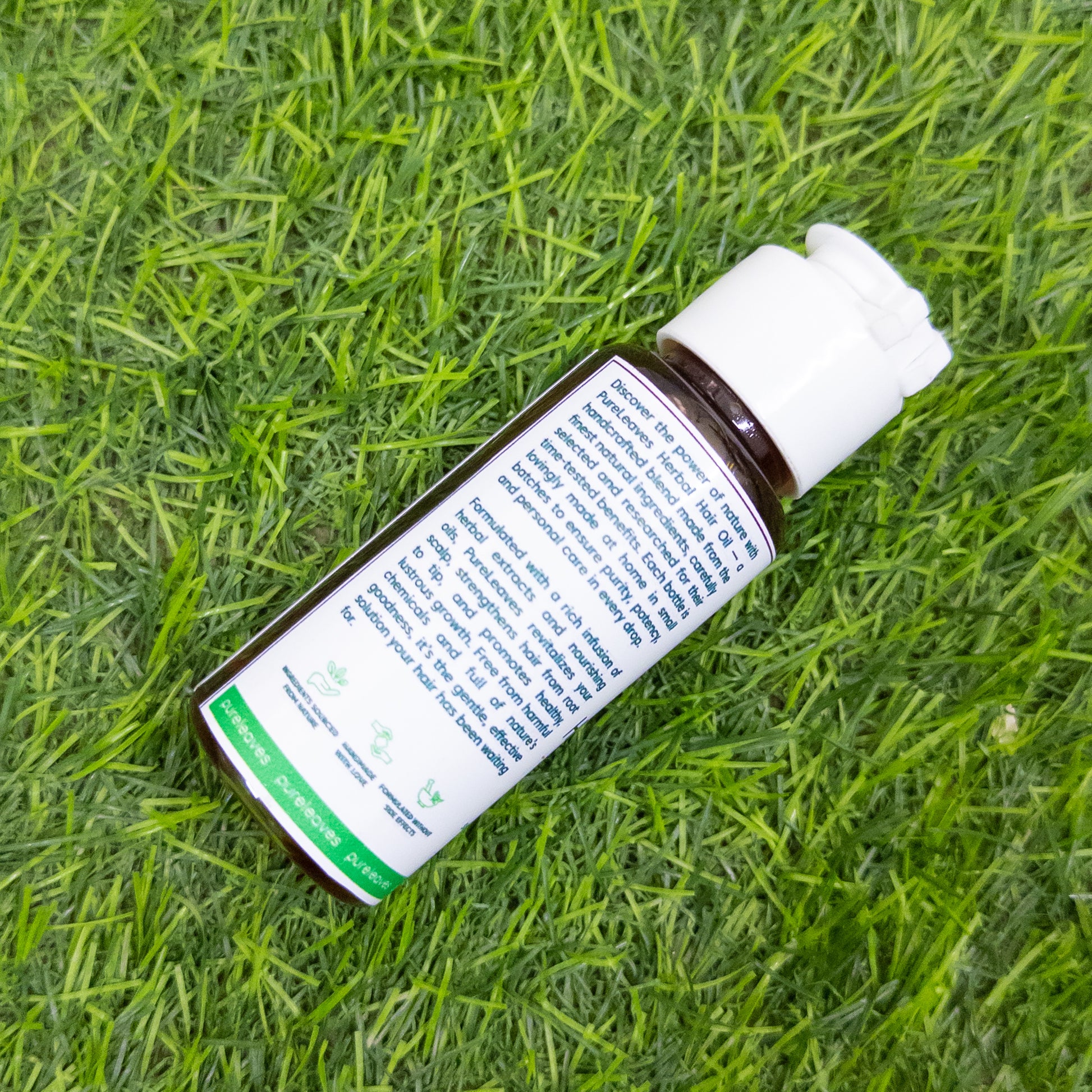 Pure Leaves Herbal Hair Oil | Made with 100% Natural Ingredients 01